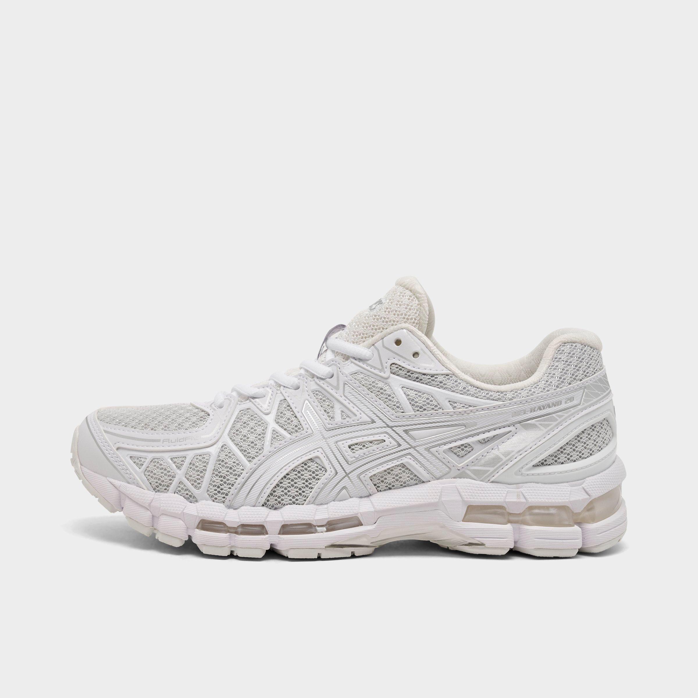 Asics Women's GEL-Kayano 20 Casual Shoes in Glacier Grey/White Size: 9.0