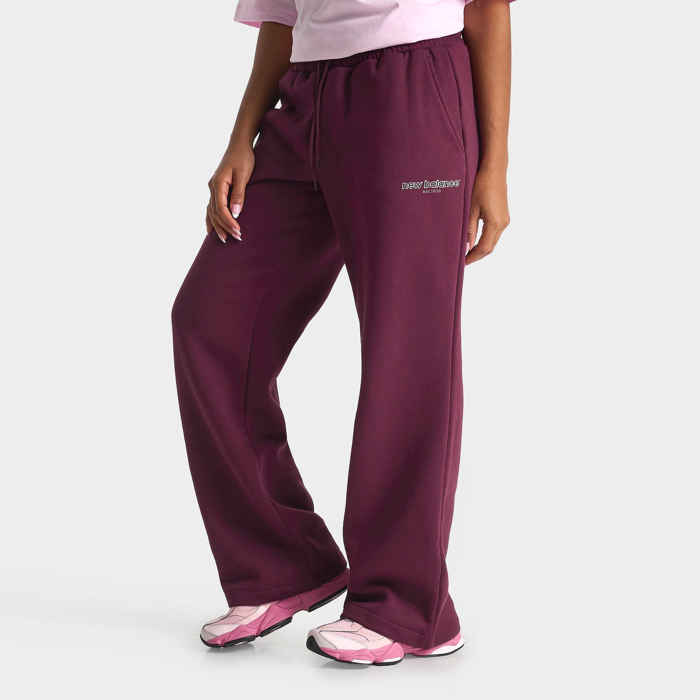 New Balance Women's Collegiate Wide-Leg Sweatpants