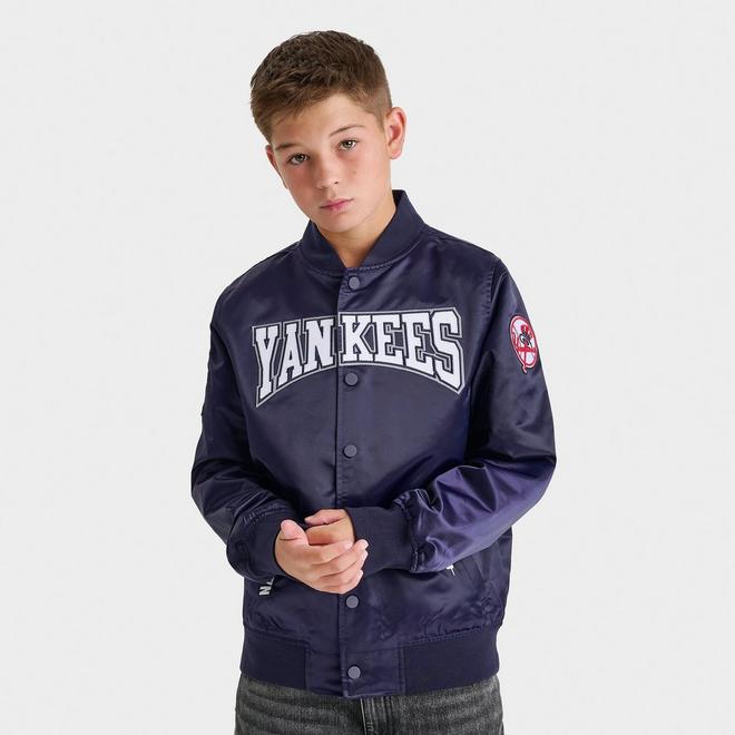 Big Kids' Pro Standard New York Yankees MLB Emblem Satin